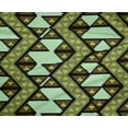 thumbnail image 4 of oneOone Tissu Polyester Lycra Chevron Flamme Tissu Imprimé au Mètre 56 Pouces de Large, 4 of 4