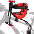 thumbnail image 2 of Children's Seat Front Seat For Riding Mountain Bike Children's Seat With Guardrail And Safety Belt, 2 of 4