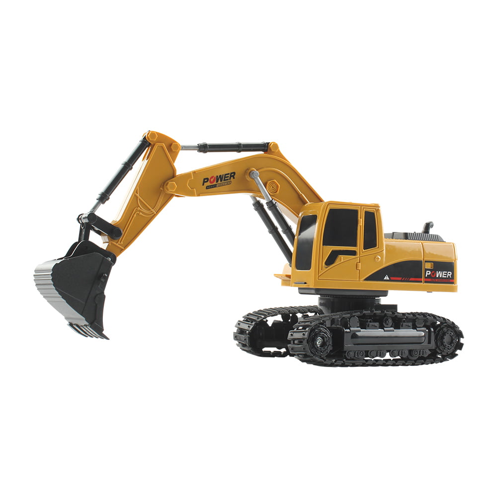 1:24 4-Wheel Crawler Drive Remote Control Excavator Toy Children RC Car Toys All 