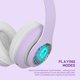 thumbnail image 3 of Bluetooth 5.0 Cute Cat Ear Auriculares Plegables Kitten Gaming Auriculares Con Efecto Estéreo Para Niñas Pc Computadoras Portátiles Teléfonos Inteligentes Dispositivos Inteligentes 400Mah matsuzay EL013496-01, 3 of 5