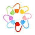 104 Pieces Knitting Stitch Markers, 8 Colors Plastic Locking Counter