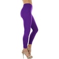 thumbnail image 4 of ToBeInStyle Women's Footless Elastic Stretch Leggings, 4 of 7