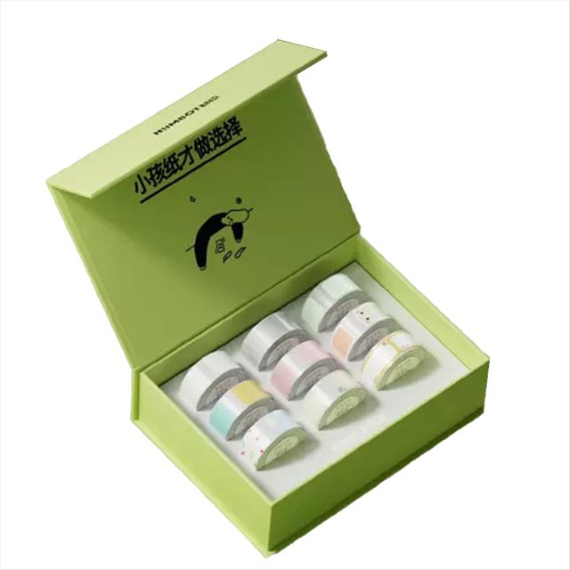 Printer D11 D110 D101 Etiqueta Oficial Rollo de Papel Adhesivo Color Papeles Transparentes 9 Volumen