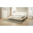 thumbnail image 3 of Stellar Home Platform bed Queen in wood White, 3 of 3