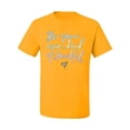thumbnail image 2 of Positivity saying Pop Culture Men's Graphic T-Shirt, Gold, X-Large, 2 of 3