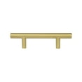 thumbnail image 4 of Better Homes & Gardens 3" (76mm) Center-to-Center Bar Pull, Brushed Brass, 6 Pack, 4 of 10