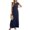#0282-Navy, variant on Pounoo Mini Dresses for Women Round Neck Sleeveless Basic Mini T Shirt Dress Casual Loose Fit Beach Sundress Summer Dress with Pockets Gift