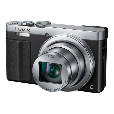Panasonic Lumix DMC-ZS50 - Digital camera - compact - 12.1 MP - 1080p - 30x optical zoom - Leica - Wi-Fi, NFC - silver