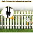 thumbnail image 5 of OLOV Decorative Garden Panels Fences, Rustproof Metal, 25 Pack, 16.5" x 12.6" in, 5 of 9