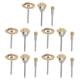 thumbnail image 3 of Ruedas De Alambre De Latón, 15 Piezas De Cepillos De Pulido De Metal Surtidos Fácil Instalación Limpieza De Vástago De 1/8 De Pulgada Para Herramienta Rotativa Para Taladros, 3 of 7