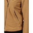 thumbnail image 5 of FashionOutfit Women's Casual Lightweight Woven Zip Up Moto Biker Jacket, 5 of 5