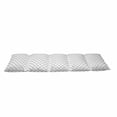 thumbnail image 2 of Animal Cartoon Floor Pillow Lounger Cover, s Holding Heart Shaped Pink Balloons Girlish Design, Nap Mat Printed Fabric Case for 5 Pillows, 88" x 36", Grey Pale Pink White, by Ambesonne, 2 of 5
