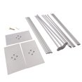 thumbnail image 6 of MONIPA Backdrop Stand Photography Background Frame Plant Stand Silver for Wedding Party, 6 of 12