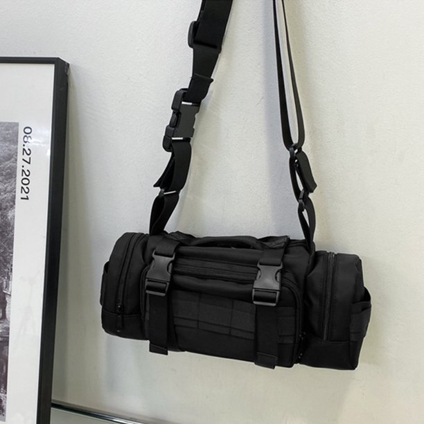 Paquete de cintura al aire libre Bolsos de hombro de nylon Color sólido para escalar Deportes de camping FLhrweasw Nuevo