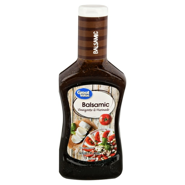 Great Value Balsamic Vinaigrette Dressing & Marinade, 16 oz