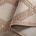 thumbnail image 5 of SAFAVIEH Martha Stewart Alecia Diamond Indoor/Outdoor Runner Rug, Beige/Brown, 2'2" x 8', 5 of 11