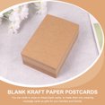 thumbnail image 4 of 150pcs Blank Kraft Paper Postcards Blank DIY Greeting Cards Paper DIY Message Cards, 4 of 8