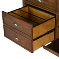 thumbnail image 3 of Arlington House Medium Brown Complete 2 Piece Desk, 3 of 6