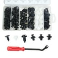 thumbnail image 2 of 100 Pcs clips de Retenue pour Voiture Rivets de Corps Attaches Vis de Panneau de Garniture de Porte avec Outil de Retrait, 2 of 7