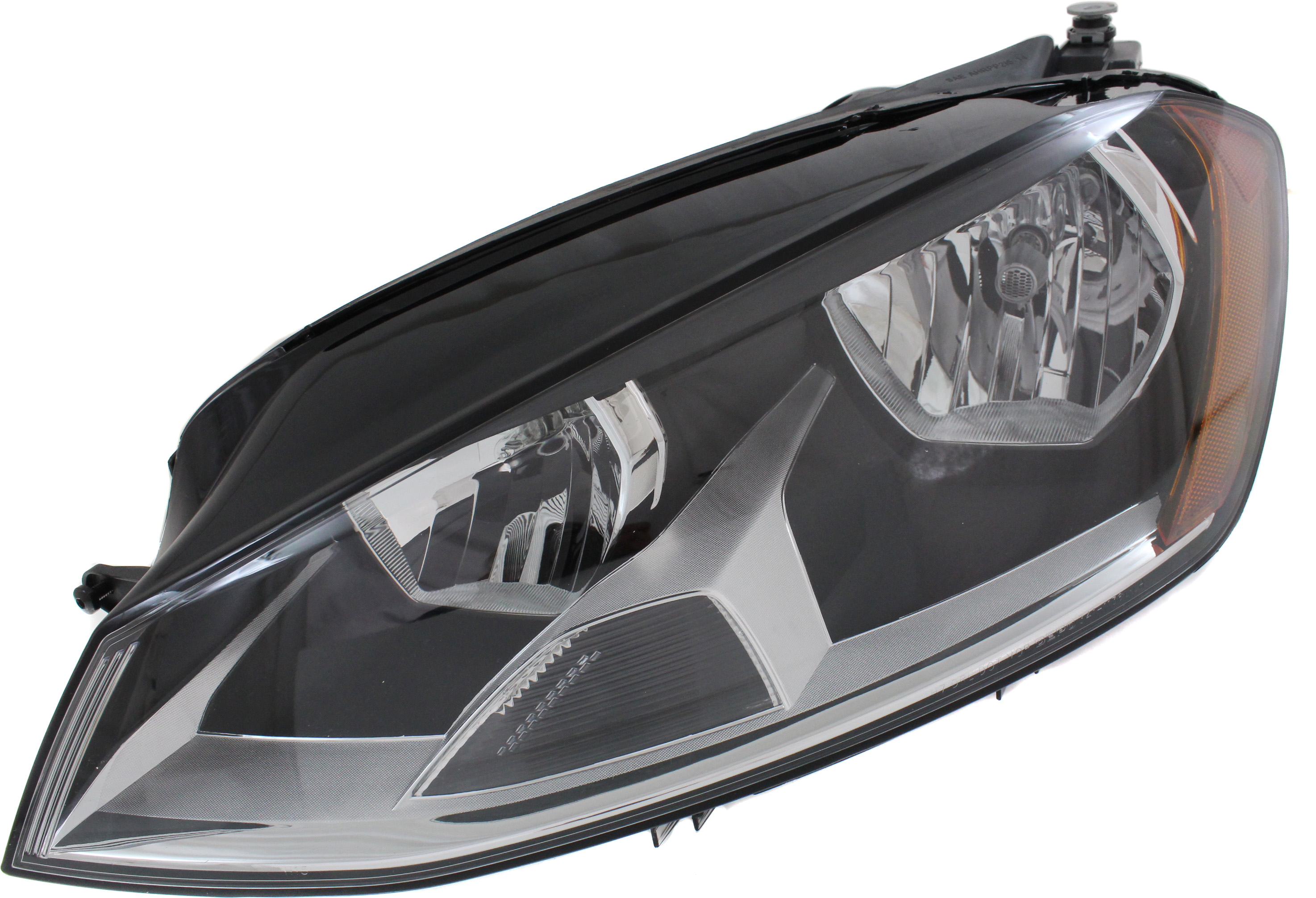 Headlight Compatible With 2015-2017 Volkswagen Golf Sportwagen 2017 Alltrack Left Driver Halogen With bulb(s)