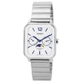 thumbnail image 1 of Casio Reloj MTP-M305D-7A para Hombre, Analógico Estándar, con Fase Lunar, Esfera Plateada y Cuarzo., 1 of 3