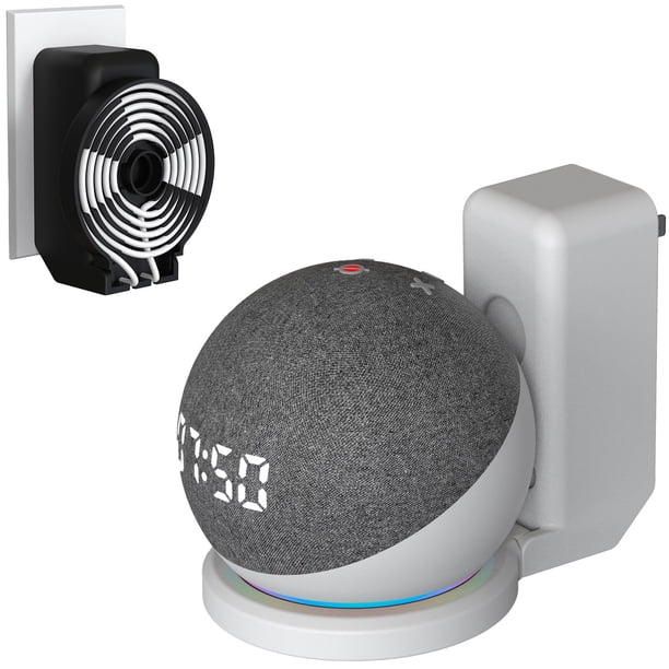 Soporte de pared para BEWZI Echo Dot 5.ª/4.ª generación (blanco)
