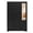 Black-Elegant Black, variant on Ktaxon 3 Door Wardrobe Armoire Closet with Mirror Hanging Rod, Large Capacity Storage Closet for Bedroom, Modern Drawer & Shelf  Elegant White Finish Closet