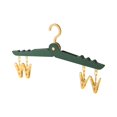 thumbnail image 4 of 4x Percha de Ropa Plegable Portátil, Percha de Abrigo Liviana Percha de Dormitorio Antideslizante Percha de Secado de Ropa Pantalones Faldas Perchas P 4 piezas, 4 of 8