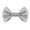 silver, variant on 100 Pcs Christmas Mini Bow Tiny Twist Tie Bow Handmade Craft Ribbon Bow Hair Small Bow Holiday Bow Craft Supply for DIY Sewing Party Decor
