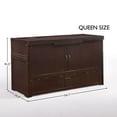 thumbnail image 3 of Cube Queen Size Murphy Bed Cabinet, 3 of 5