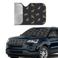 thumbnail image 4 of Bingfone Christmas Deers Car Windshield Sun Shade Protector Keep Your Vehicle Cool Sun Shield Visor Cover Foldable For Car Truck Suv-Medium, 4 of 9