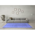 thumbnail image 3 of Ahgly Company Indoor Rectangle Oriental Blue Industrial Area Rugs, 2' x 5', 3 of 4