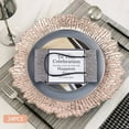 thumbnail image 3 of 24pcs Set Charger Plates Plastic Chargers for Dinner Plate Tableware Decoration, 3 of 24