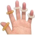 thumbnail image 1 of Jinsinto 10 Packs Spiky Sensory Finger Rings ,Fidget Rings Kids Teens & Adults Silent Stress Reducer & Massager for Fidget ADD ADHD OCD Autism, 1 of 5