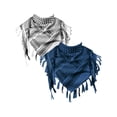 thumbnail image 1 of Bufanda FREE SOLDIER Shemagh Tactical Desert Keffiyeh blanca y azul, 1 of 7