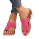 thumbnail image 2 of MKLEKYY Sandalias para Dama, Informales, de Suela Gruesa, de Tacón Medio, Cómodas, para Playa, para Verano, 2 of 4
