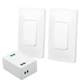 thumbnail image 4 of Interruptor De Pared, Kit De Interruptor De Luz Inalámbrico Antideformación Impermeable, Instalación Simple Para El Hogar, 4 of 7