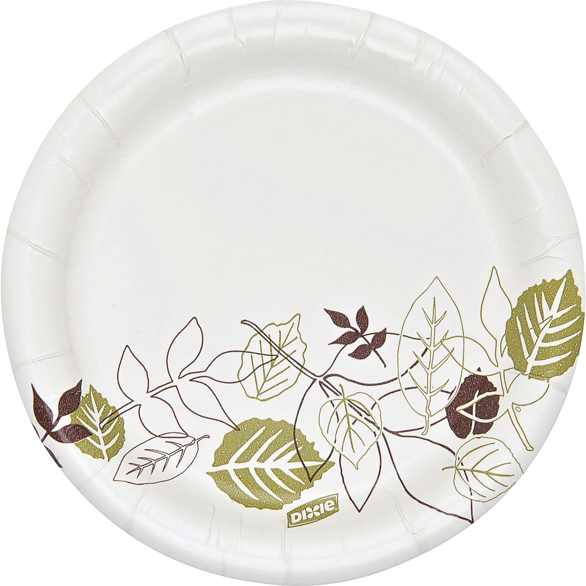 Dixie Pathways Heavyweight Paper Snack/Dessert Plates, 6", 125 Count