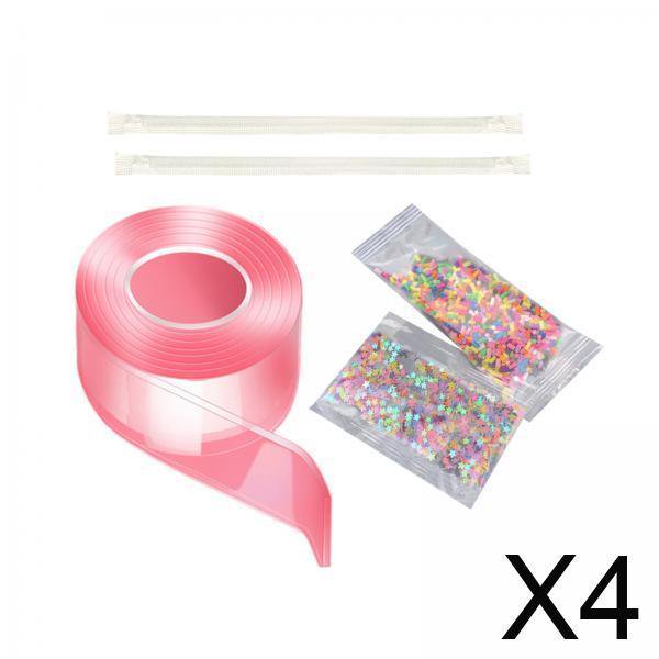 Cintas para manualidades,Kit de nanocinta de burbujas de 2 pulgadas de ancho para niñas,Cinta de doble cara resistente para eliminación de manualidades,Cinta de nanoburbujas que sopla