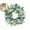 green, variant on Artificial Eucalyptus Wreath 13.78 Inch Fabric Eucalyptus Leave Wreath Round Green Wreath for Farmhouse Wall Window Decor
