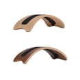 thumbnail image 2 of Wooden Vertical Laptop Desktop Stand Holder Display Rack for Macbook Pro, 2 of 5