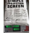 thumbnail image 4 of 60-150 inch Portable Foldable Projector Screen – HD 16:9 Home Theatre, Outdoor Movie, Easy Install, Durable Polyester, Multi-Size Options‌, 4 of 8