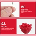 thumbnail image 2 of Weiweiguan 6 Pcs Mini Rose Mini Accessoires de Maison de Poupée Jouets de Modélisation DIY Mini Arrangements Floraux Style Mixte, 2 of 6