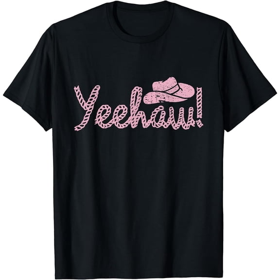 Yee Haw Women's Crew Neck Casual Short Sleeve Vintage Summer Graphic T-Shirt