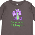 thumbnail image 4 of Inktastic Mommy's Lil' Dragon Boys or Girls Long Sleeve Toddler T-Shirt, 4 of 5