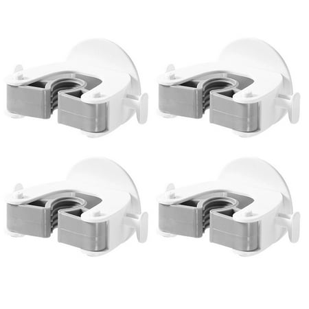 

GETHOME 4pcs Self Adhesive Broom Holder Slip Dustpan Hanger Laundry Room Wall Mount