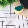 thumbnail image 5 of ACDANC Non-Scratch Soap Control Dishwand Kit,Includes 1 Wand & 5 Refill Pads,Dish Brush with Soap Dispenser,Keep Your Hands Out Of Dirty Water,Reusable Sponges Kitchen Dish Scrubber, 5 of 7