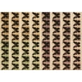 thumbnail image 1 of Ahgly Company Machine Washable Indoor Rectangle Transitional Bakers Brown Area Rugs, 2' x 3', 1 of 7