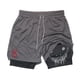 thumbnail image 1 of Berserk-pantalones cortos deportivos 2 en 1 para hombre, Shorts de secado rápido para correr, entrenamiento de gimnasio y Fitness, doble cubierta, Verano, 1 of 5