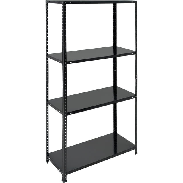 Anaquel Metalico Industrial Rack and Pack 4 Niveles Negro